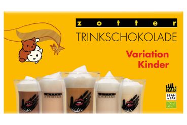 Zotter Trinkschokolade Variation Kinder 110g